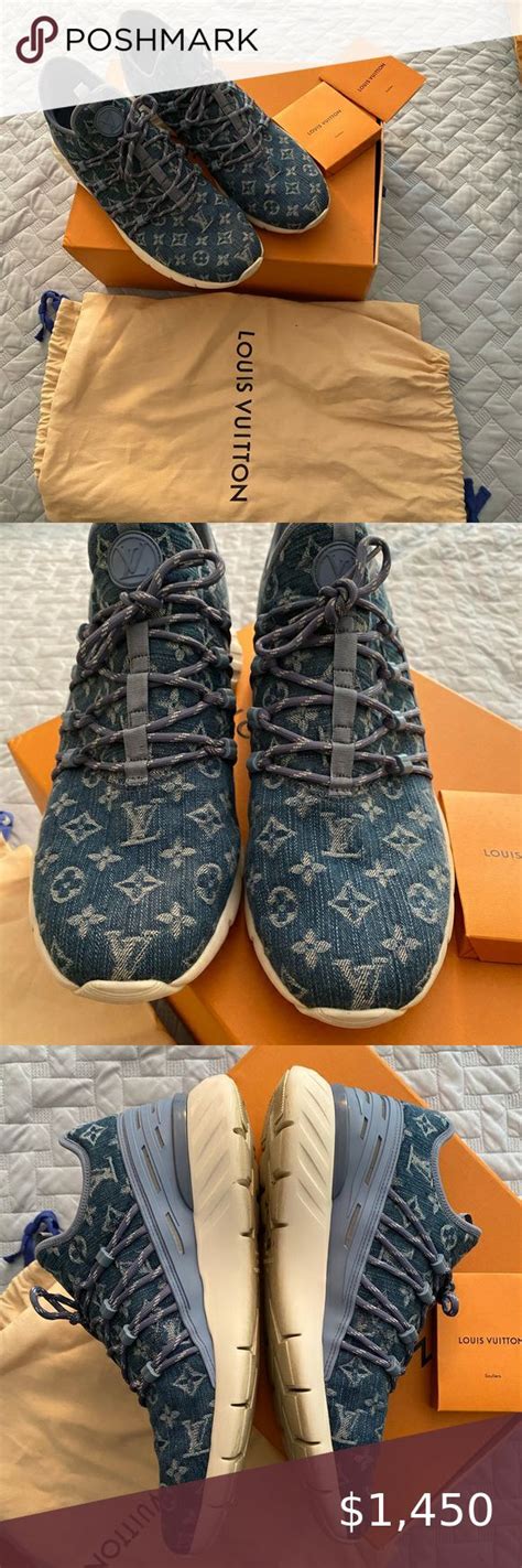 louis vuitton mens runners|louis vuitton denim runners.